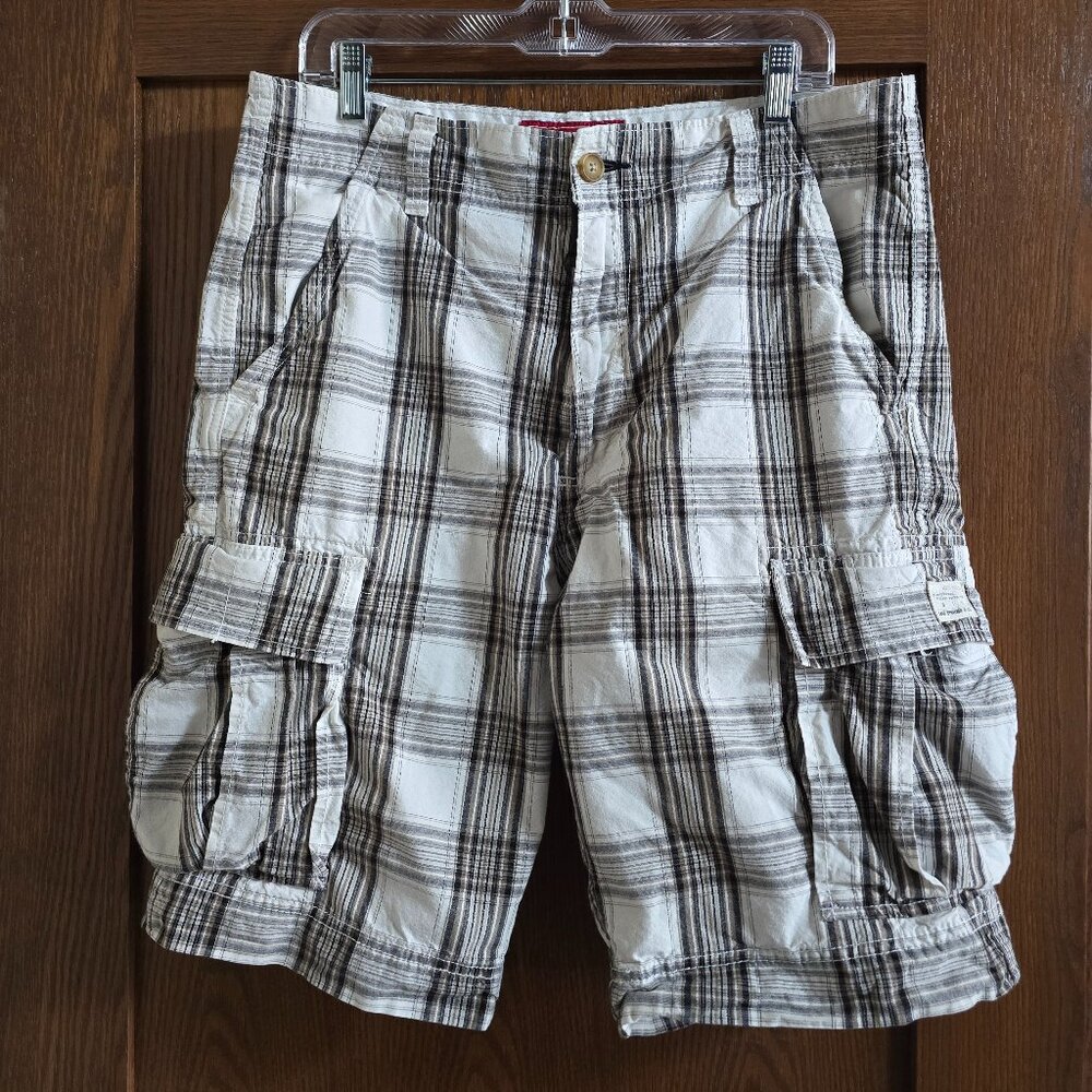 Levi's Men's Plaid Cargo Shorts Size 34